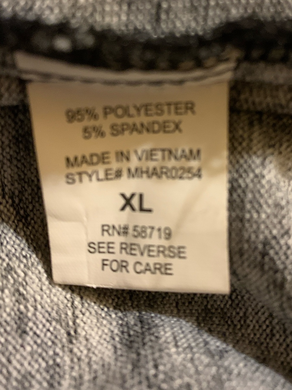 🎄 Notations Black Gray Windowpane Open Front Cardigan Jacket NWT XL - Picture 7 of 8